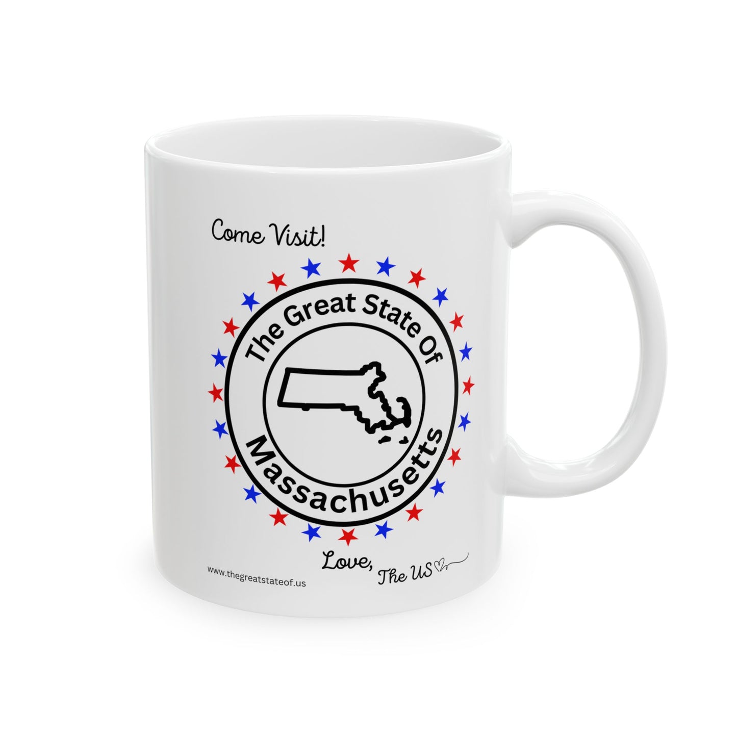 Massachusetts - State Love Mug