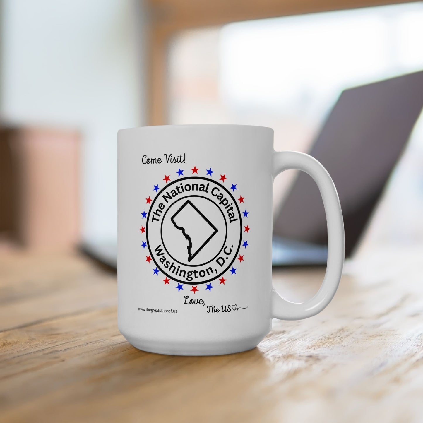 Washington, D.C. - The National Capital Love Mug