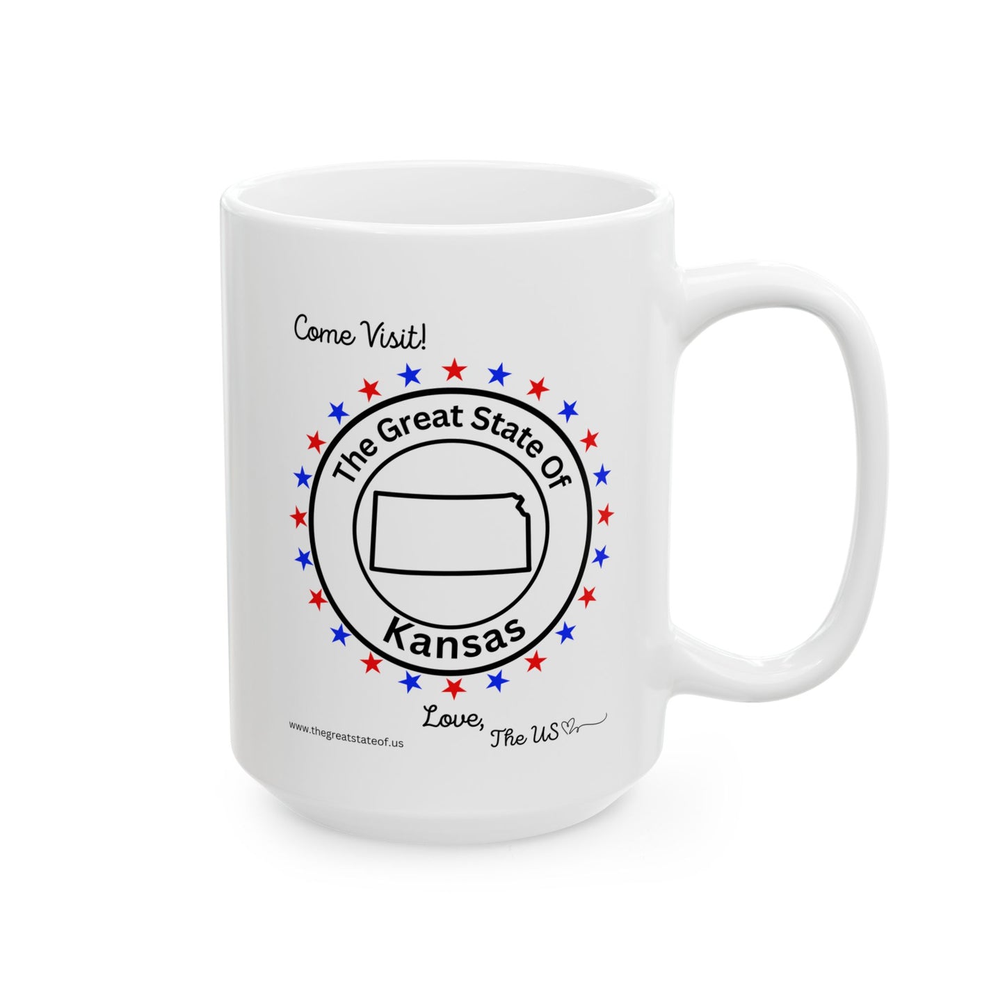 Kansas - State Love Mug