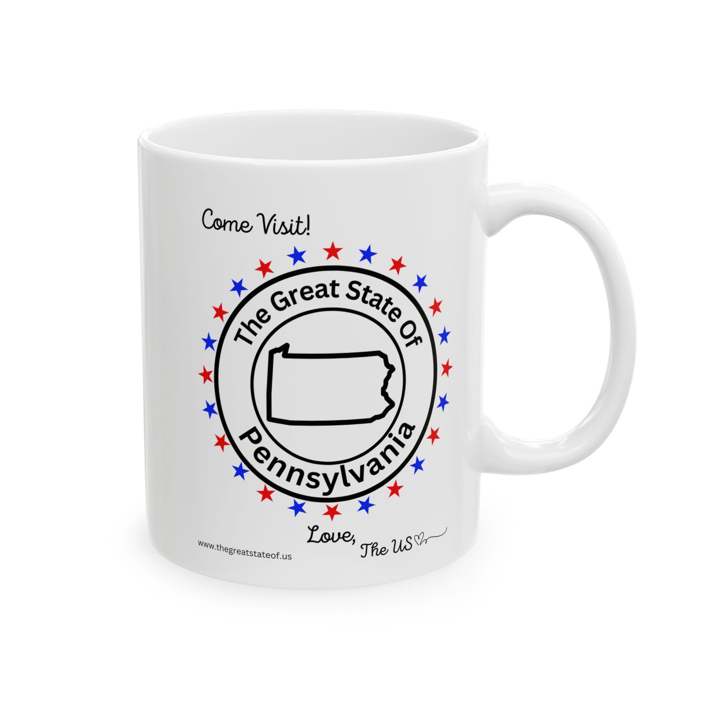 Pennsylvania - State Love Mug
