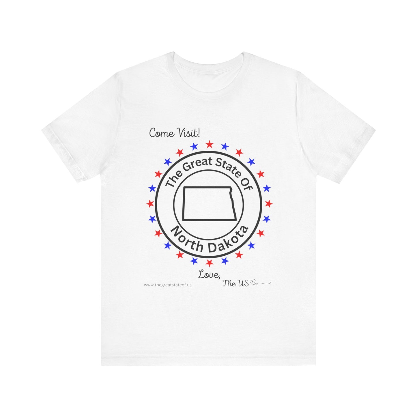 North Dakota - State Love Tee
