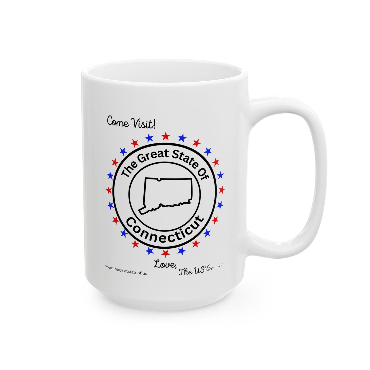 Connecticut - State Love Mug