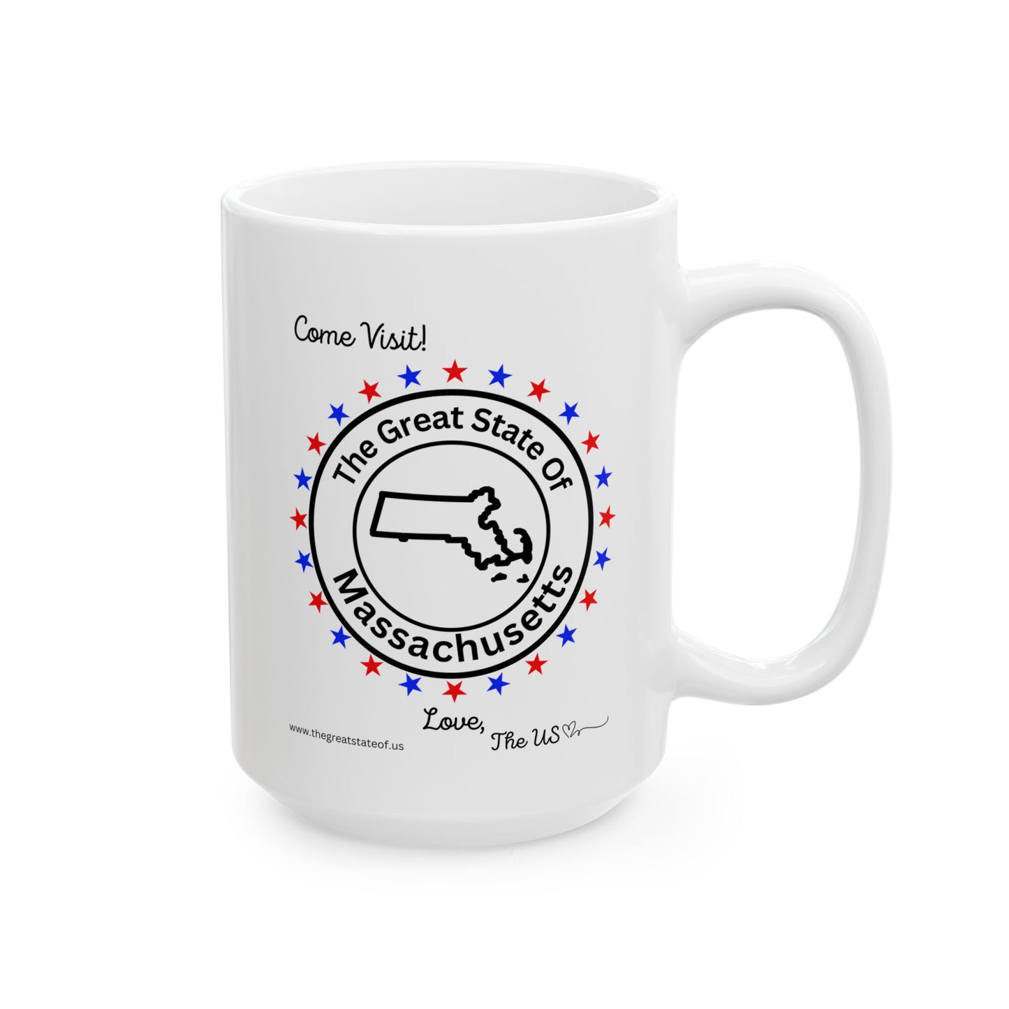 Massachusetts - State Love Mug
