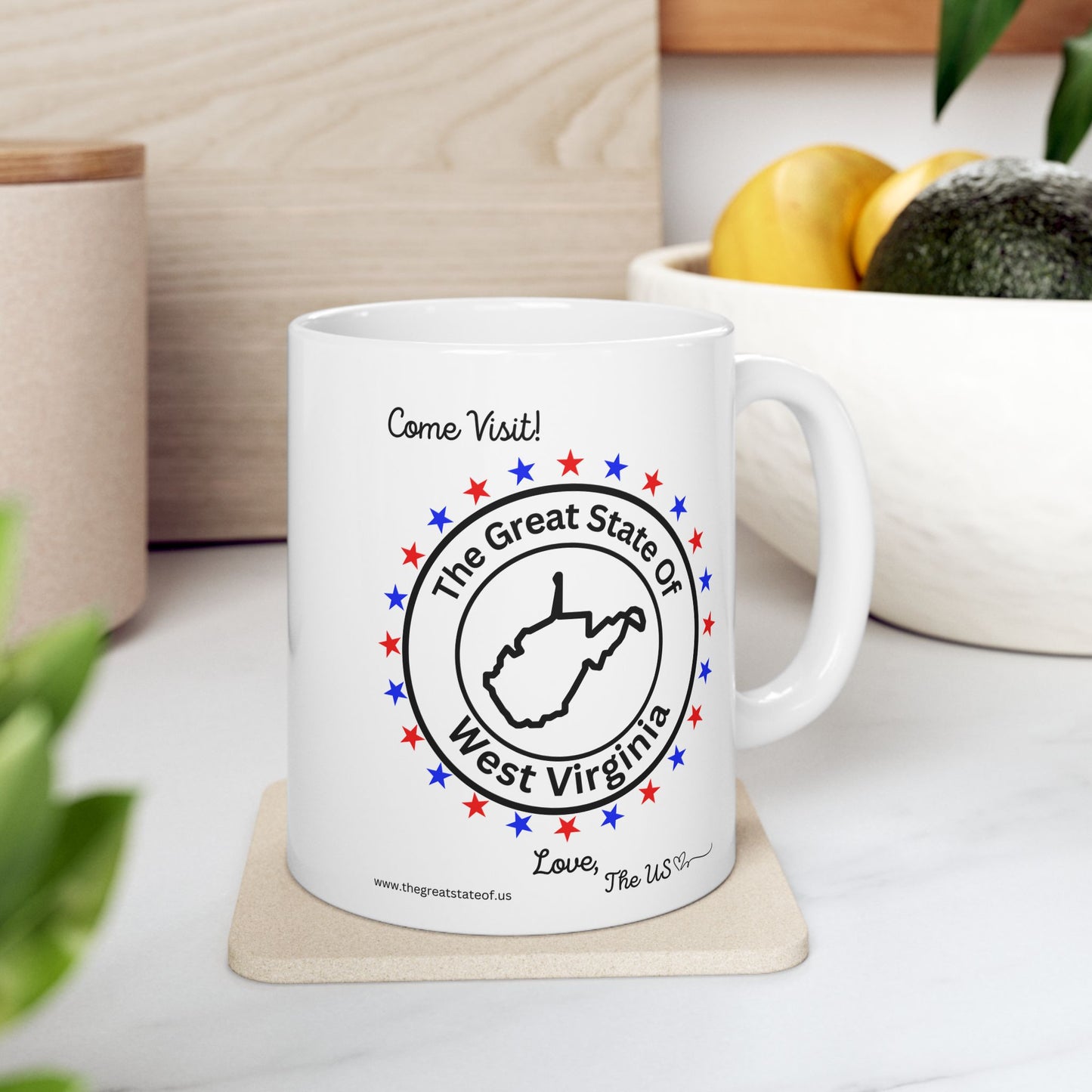 West Virginia - State Love Mug