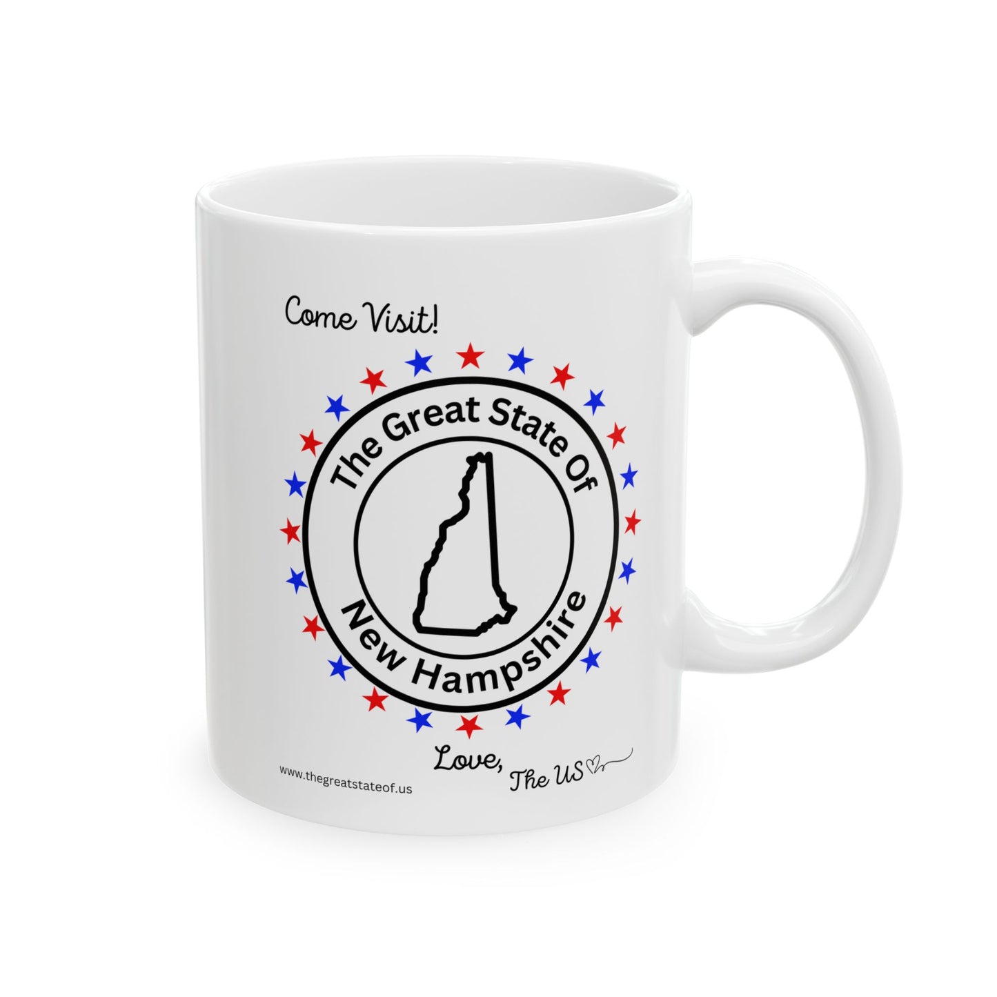 New Hampshire - State Love Mug