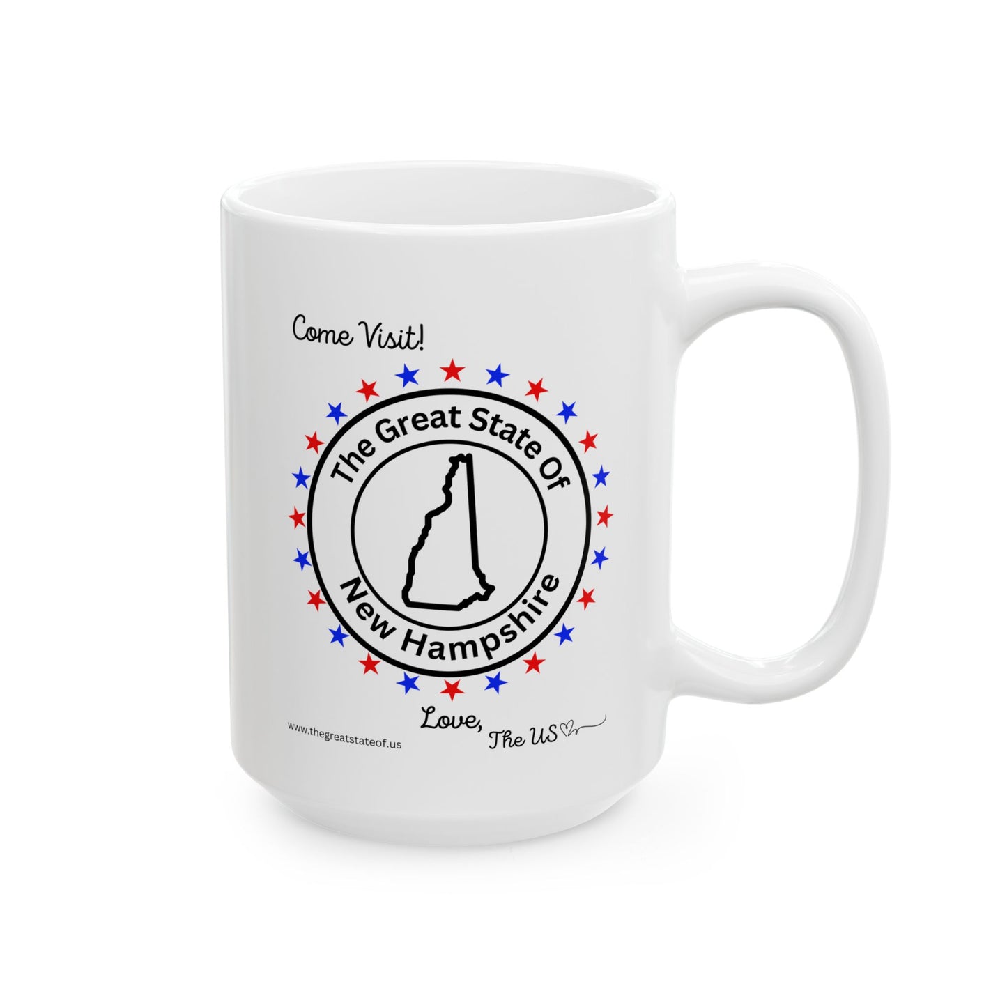 New Hampshire - State Love Mug