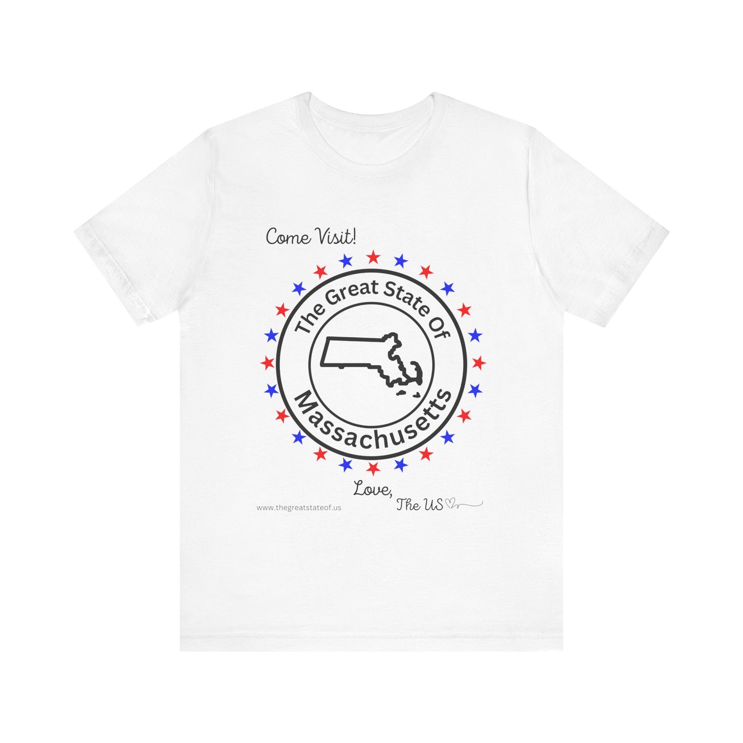 Massachusetts - State Love Tee