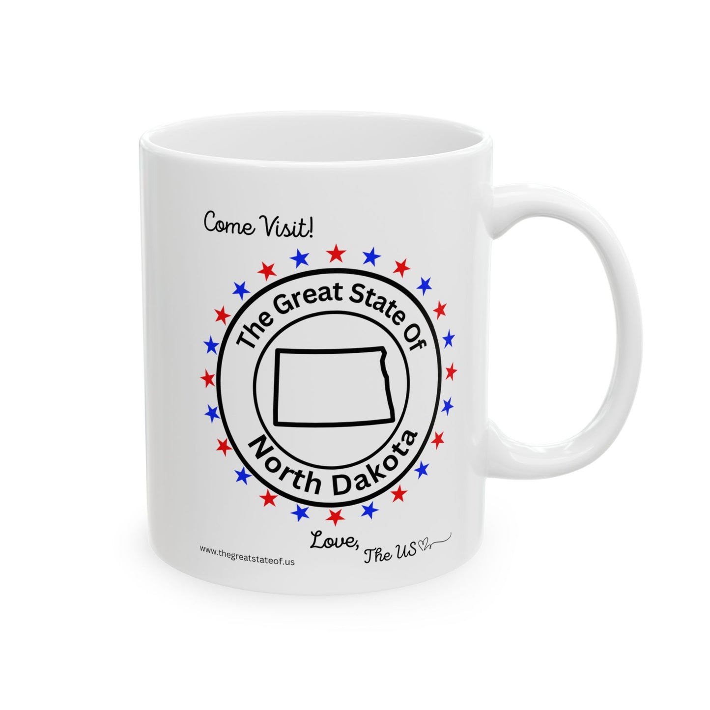 North Dakota - State Love Mug