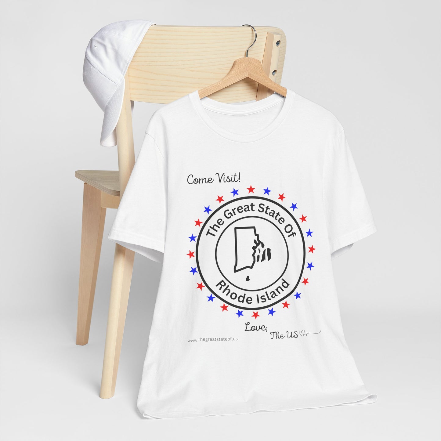 Rhode Island - State Love Tee
