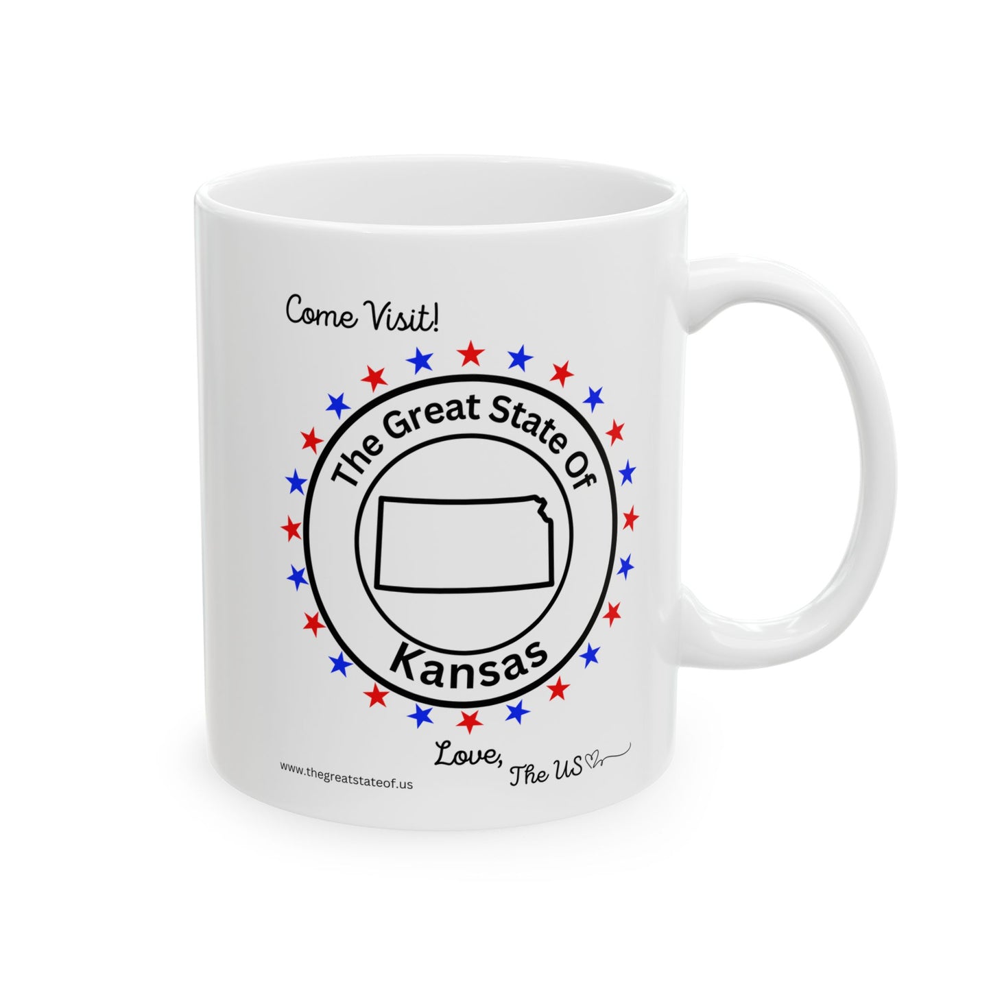 Kansas - State Love Mug