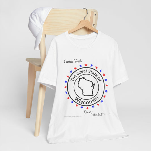 Wisconsin - State Love Tee
