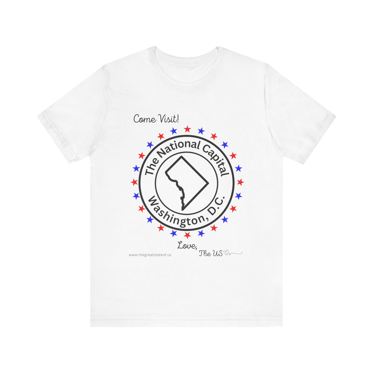 Washington, D.C. - The National Capital Love Tee