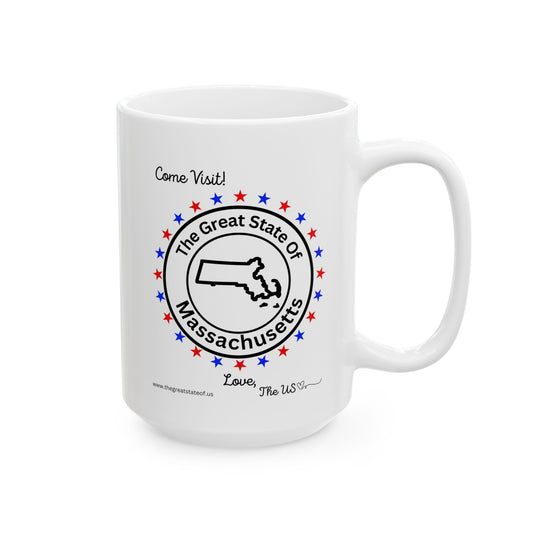 Massachusetts - State Love Mug