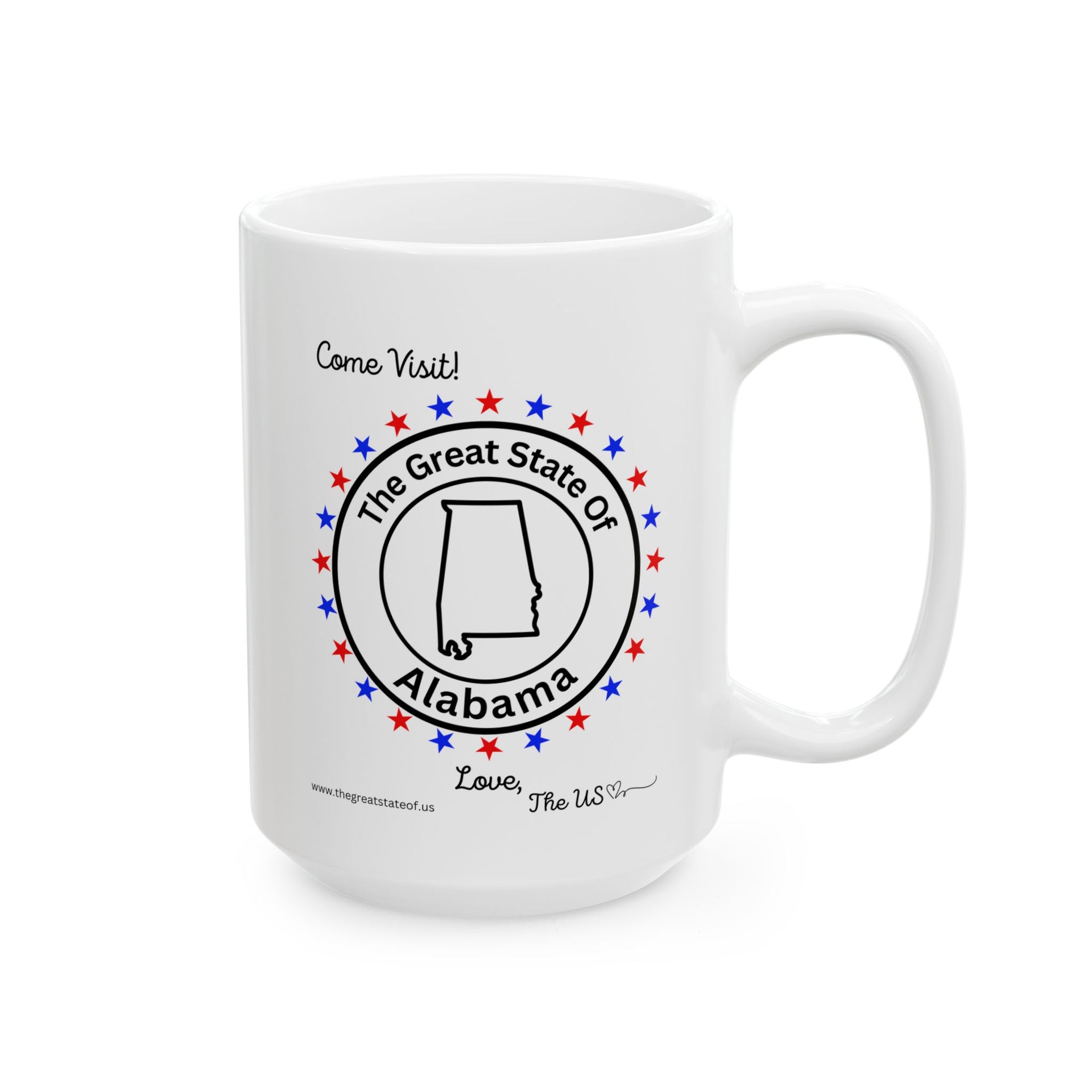 Alabama - State Love Mug  The Great State Of Us