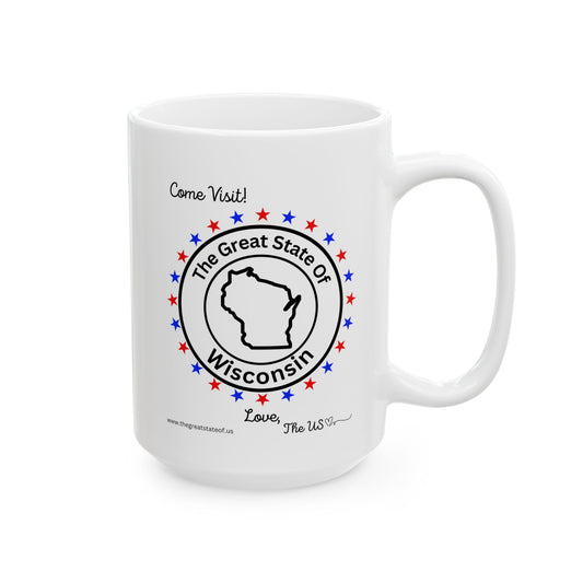 Wisconsin - State Love Mug