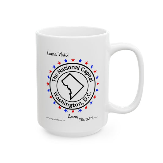 Washington, D.C. - The National Capital Love Mug